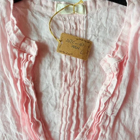 NWT CP Shades Linen Regina Tunic - Picture 11 of 16